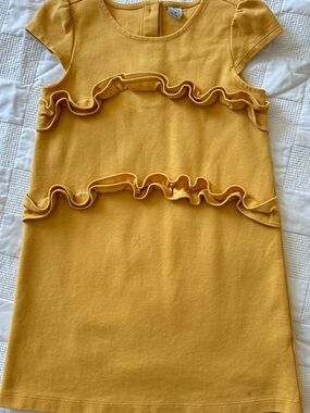 Janie and Jack Mustard Yellow Knit Top